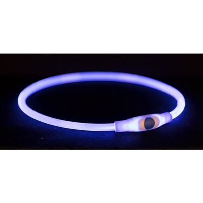 Trixie halsband usb flash light lichtgevend oplaadbaar multi
