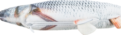 Trixie spartel vis met catnip van stof assorti