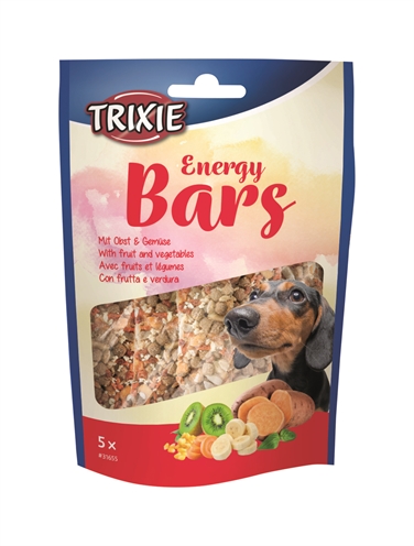 Trixie energy bars met fruit en groente