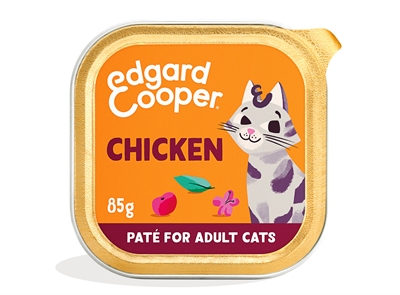 Edgard & cooper kat adult pate vrije uitloop kip