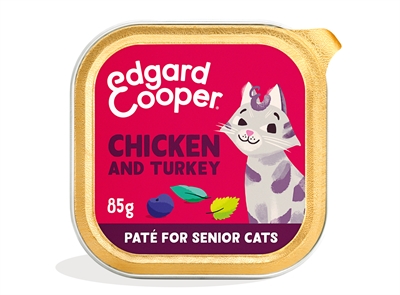 Edgard & cooper kat senior pate kalkoen / kip